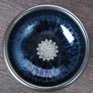 Пиала 120мл "Лотос", Цзяньчжань, серебро (53215)-