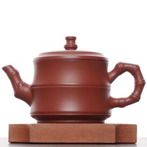 Чайник 110мл "Коленце бамбука", чаочжоуская керамика, мастер Чжан Вэйсюань (75043)-