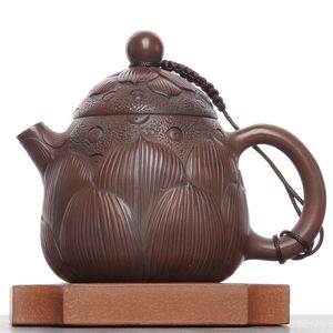 Чайник 175мл "Лотос", цзяньшуйская керамика (791274)-