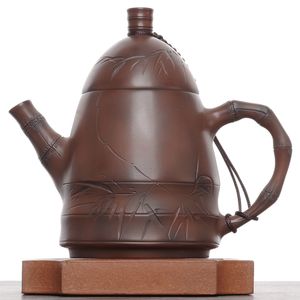 Чайник 210мл "Бамбуковый росток", цзяньшуйская керамика (791287)-