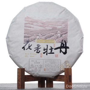 Бай Му Дань Бин "Белый пион в блине" , 2023-