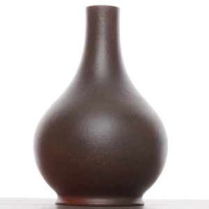 Вазочка 16см, исинская глина, мастер Вэй Хайянь (94131)-