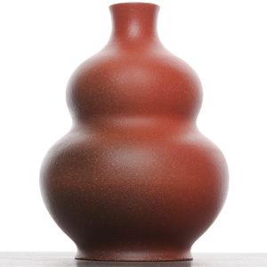 Вазочка 15см, исинская глина, мастер Вэй Хайянь (94130)-