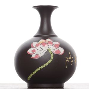 Вазочка "Лотос", 8,5см, исинская глина (94133)-