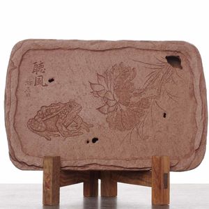 Чайный пруд «Жаба и цветок», исинская глина (71207)-