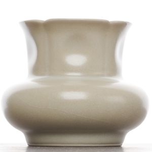 Вазочка 7,5см, керамика, жуяо, мастер Цзинь Цзяньтао (94137)-