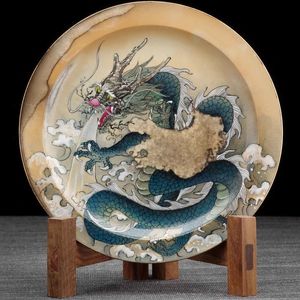 Чайный пруд "Дракон", фарфор из Цзиндечжэнь (71209)-