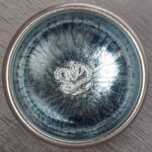 Пиала 125мл "Дракон", Цзяньчжань, серебро (54312)-