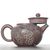 Чайник 225мл "Виноградная лоза", циньчжоуская керамика (78039)-фотография 3