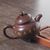 Чайник 123мл "Лотос с рыбами", циньчжоуская керамика (78128)-фотография 4