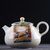 Чайник 166мл "Привлекать богатство", цзиндэчженьский фарфор (400317)-