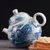 Чайник 215мл "Пейзаж", роспись фангу цинхуа, Цзиндэчжэнь (400595)-фотография 12