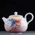 Чайник 165мл "Луань-няо из Книги гор и морей", фарфор из Цзиндэчжень (400725)-