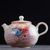 Чайник 185мл "Луань-няо из Книги гор и морей", фарфор из Цзиндэчжень (400391)-