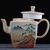 Чайник 185мл “Беседка”, керамика из Цзиндечжэнь (400433)-фотография 7