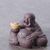 Фигурка "Милэфо с золотом", исинская глина (61023)-фотография 2