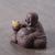 Фигурка "Милэфо с золотом", исинская глина (61023)-фотография 4