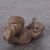 Фигурка "Белка", исинская глина (61193)-фотография 2