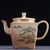 Чайник 195мл “Рыбак”, керамика из Цзиндечжэнь (400430)-