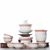 Набор посуды, рисовый фарфор, 10 предметов (7474)-