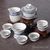 Набор посуды, рисовый фарфор, 10 предметов (7404)-фотография 2