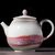 Чайник 210мл, фарфор из Цзиндечжэнь (77170)-