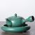 Чайник 175мл   чайная пруд, дровяной обжиг (7730)-фотография 2