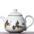 Чайник 225мл, жуяо, ручная роспись (7776)-