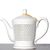 Чайник 670мл, рисовый фарфор (7748)-