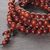 Четки 108 бусин, 8мм, палисандр из Мьянмы (99134)-фотография 4