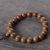 Браслет 10мм, венге (99140)-