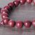 Четки 19 бусин, 20мм, амарант (99101)-фотография 2