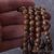 Четки 108 бусин, 10мм,  венге (99111)-фотография 6