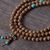 Четки 108 бусин, 8мм, венге (99139)-фотография 2
