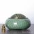 Курильница сянлу, керамика, зеленый кракле (9538)-