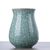Вазочка 9см, керамика, голубой кракле (94029)-