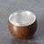 Пиала 50мл, керамика, серебрение (51941)-