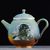 Чайник 190мл “Зимний пейзаж”, фарфор из Цзиндечжэнь (400870)-