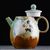 Чайник 155мл “Котик”, фарфор из Цзиндечжэнь (400873)-фотография 9