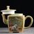 Чайник 110мл "Зимний пейзаж", цзиндэчжэньская керамика (401101)-фотография 2