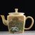 Чайник 110мл "Беседка", цзиндэчжэньская керамика (401102)-