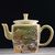 Чайник 120мл "Город", цзиндэчжэньская керамика (401105)-