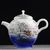 Чайник 235мл "Зимний пейзаж", цзиндэчжэньская керамика (401107)-