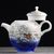 Чайник 235мл "Зимний пейзаж", цзиндэчжэньская керамика (401107)-фотография 2