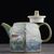 Чайник 190мл "Зимний пейзаж", цзиндэчжэньская керамика (401114)-фотография 2
