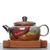 Чайник 90мл, керамика, ручная работа (77226)-