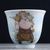 Пиала 105мл "Китайский зодиак", фарфор из Цзиндечжень (401494)-