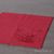 Полотенце "Орхидея", красное, 30х30см (80123)-фотография 4 Полотенце "Орхидея", красное, 30х30см (80123)-фотография 4