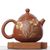 Чайник 175мл "Цветы", цзяньшуйская керамика (790609)-