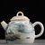 Чайник 130мл "Горы", фарфор из Цзиндечжэнь (401854)-